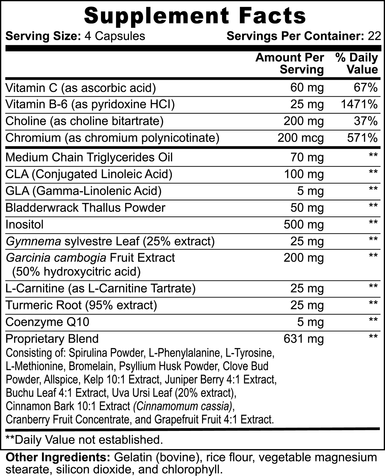 BLAZE Fat Burner with MCT